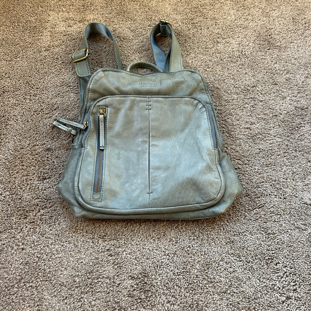 American Leather Cleveland backpack purse